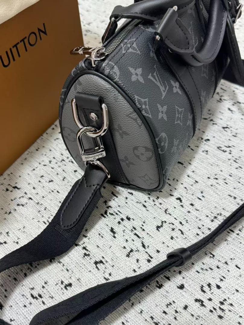 Louis *V*uitton ボストンバッグ グレー~~~