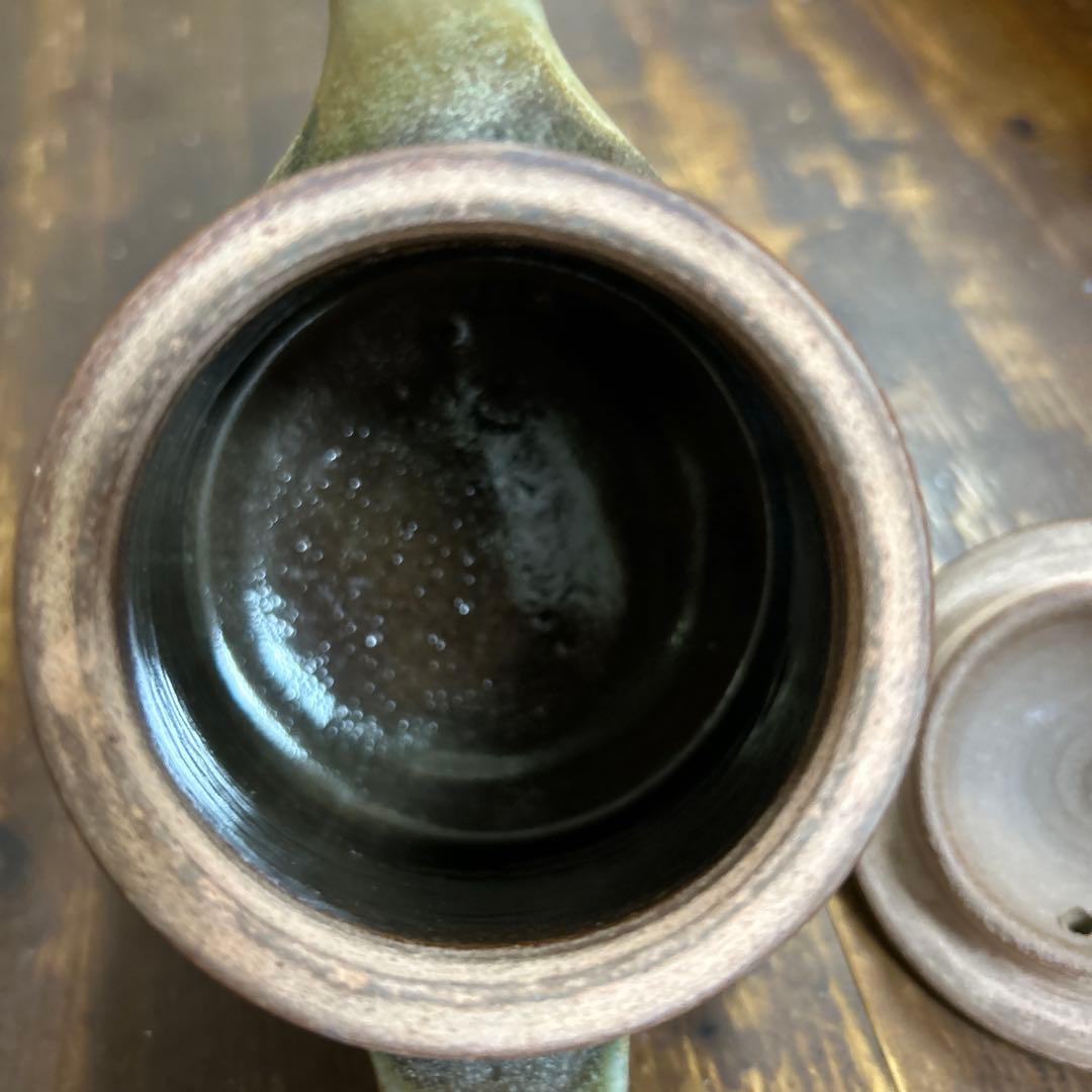 やちむん　高江洲康次　ポット　読谷 壺屋焼窯元 陶房 高江洲 急須