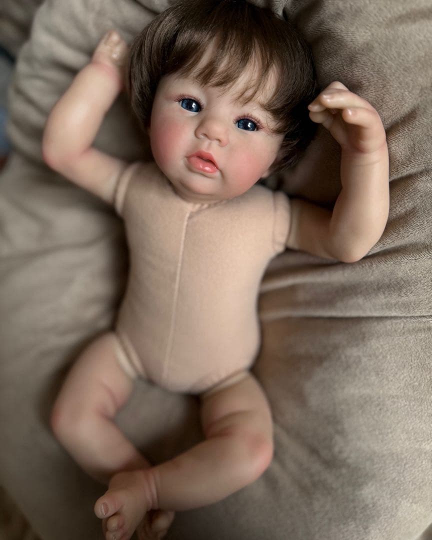 ★新品★リボーンドール クロスボディーぽわぽわ癒し系ベビーちゃん 45cm