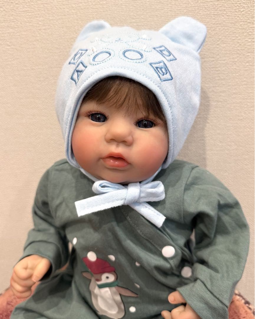 ★新品★リボーンドール クロスボディーぽわぽわ癒し系ベビーちゃん 45cm