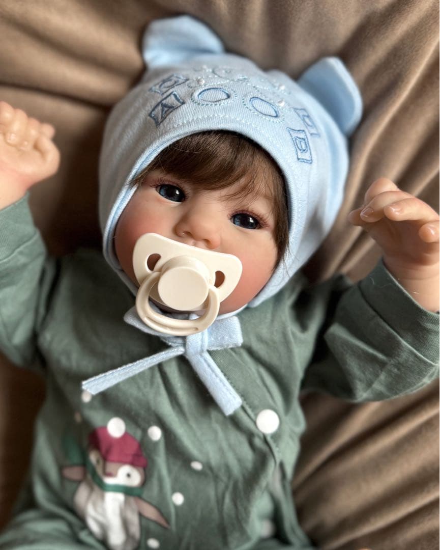 ★新品★リボーンドール クロスボディーぽわぽわ癒し系ベビーちゃん 45cm