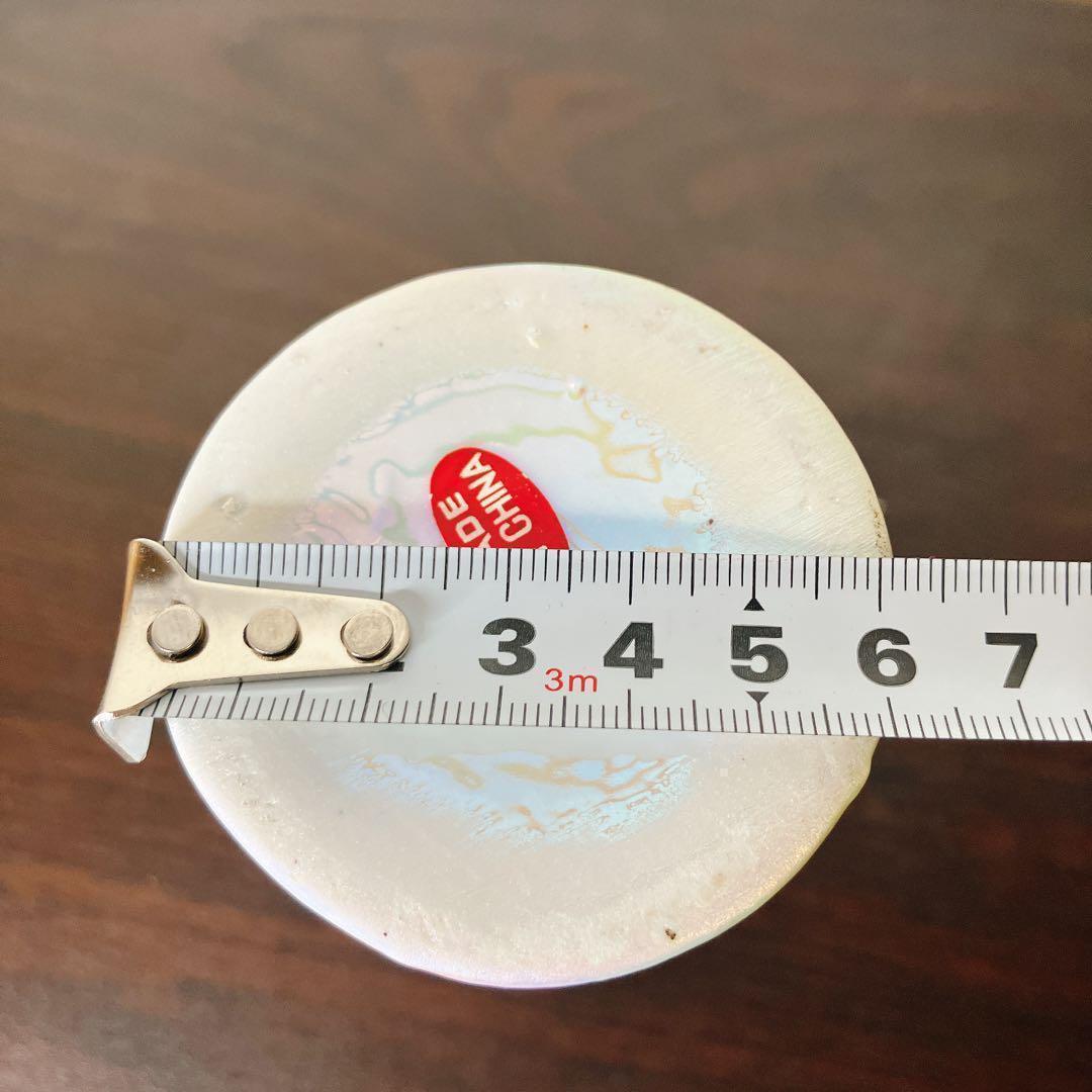 Mario Valentino？　陶器製花瓶 ピンクと緑のストライプ