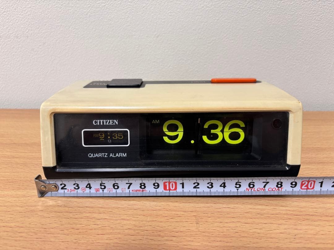 CITIZEN シチズン 8RD104 パタパタ 時計 置時計 昭和　レトロ