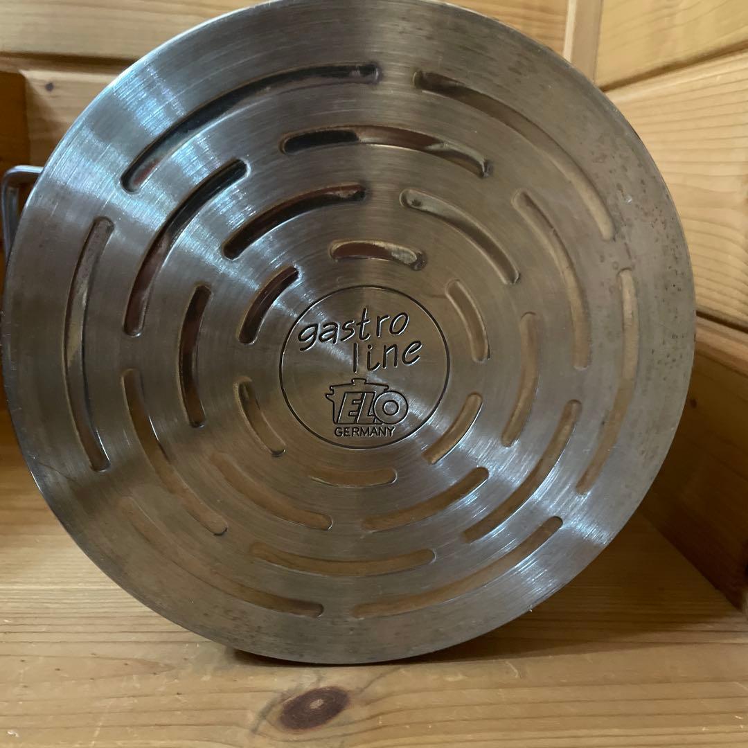 ELO gastroline ガストロライン両手鍋寸胴鍋 ストレーナー付き蓋付き