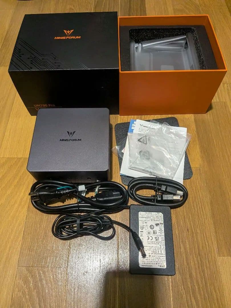ミニPC MINISFORUM UM790Pro 64GB SSD1TB Win11