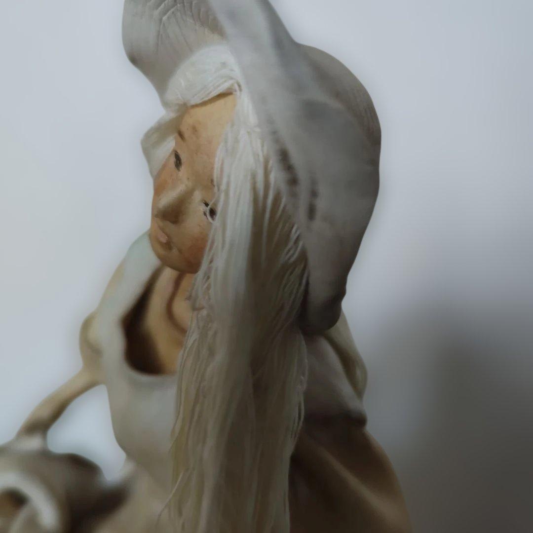 手作り人形　アンテーク風　アート