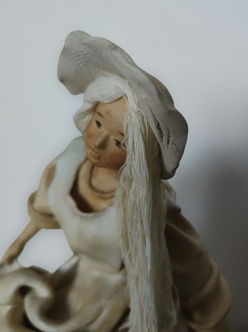 手作り人形　アンテーク風　アート