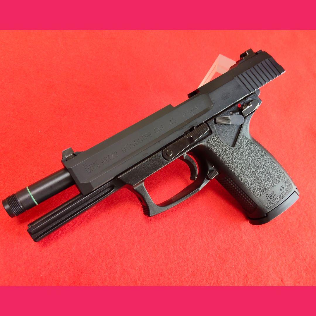 【美品】KSC MK-23 ソーコムピストル　CO2 ガスブローバック