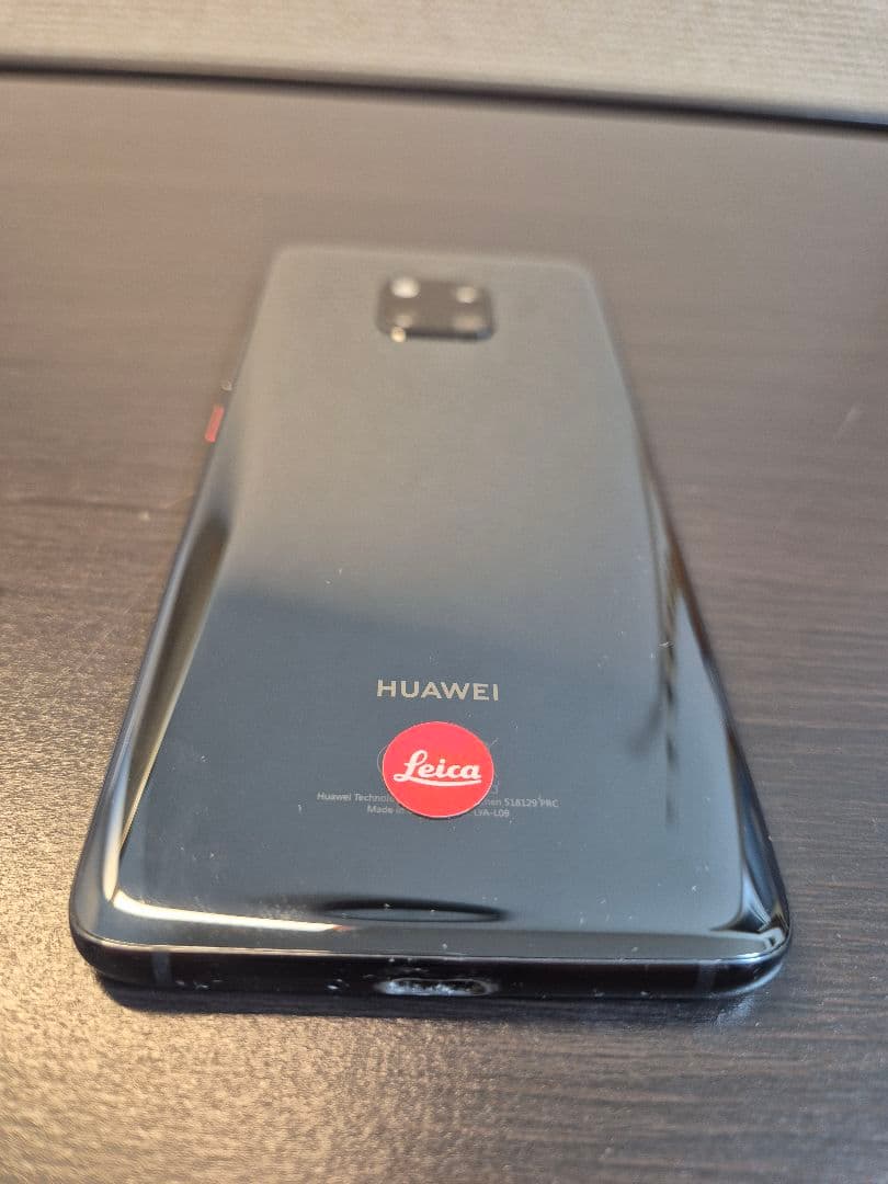 【動作品】HUAWEI Mate20 Pro SIMフリー Leicaカメラ