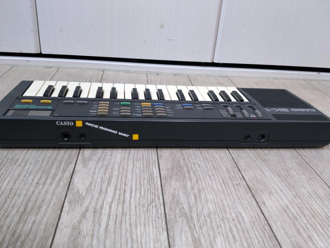 CASIO サンプリングキーボード SK-1 ACアダプター付き 音出し確認済