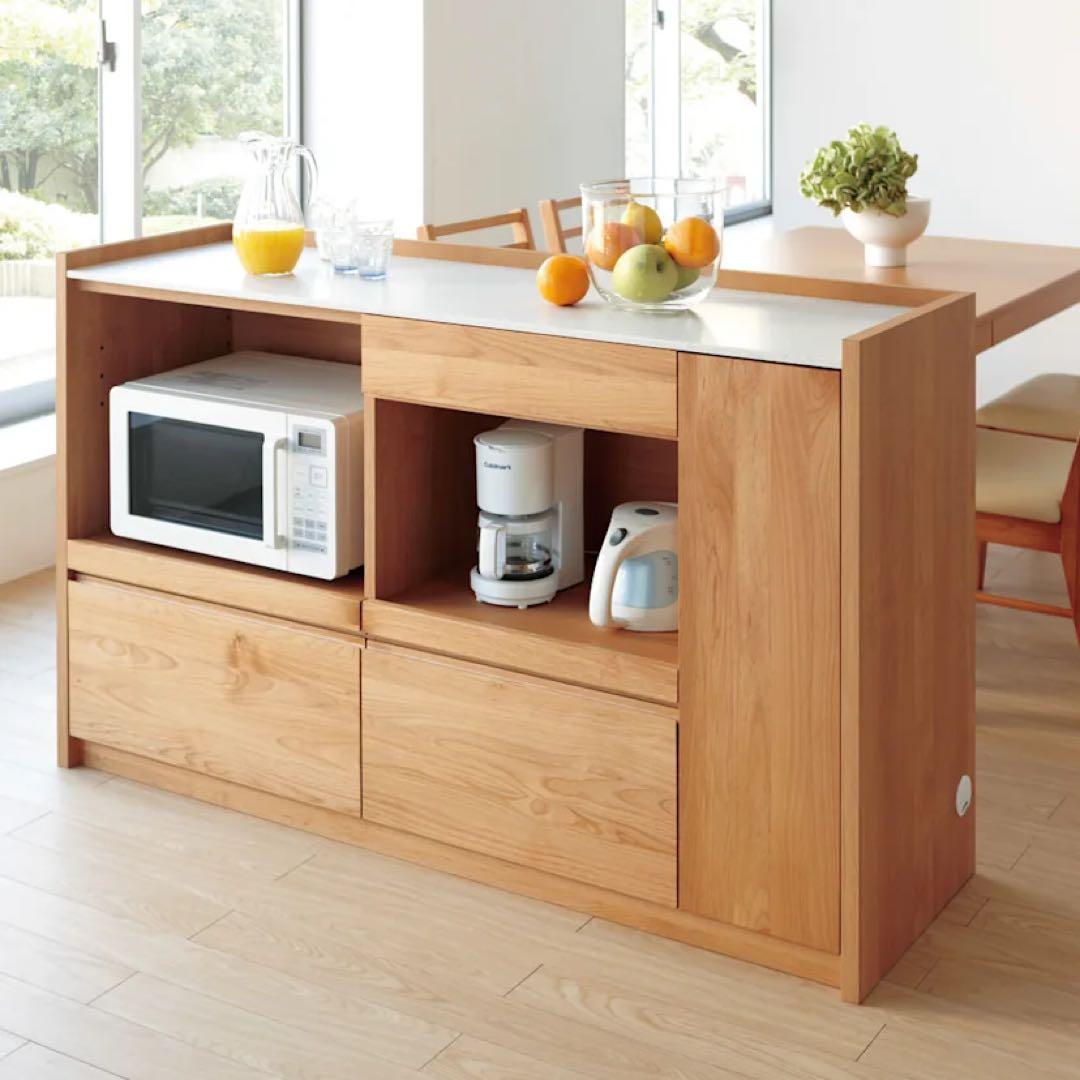 堀田木工　キッチンカウンター　アルダー材