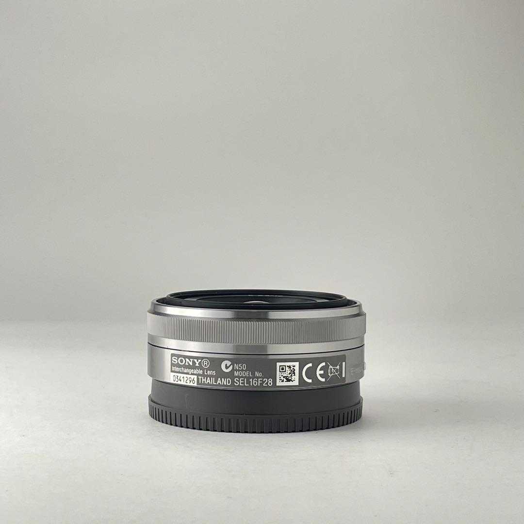 【美品・返品保証 】Sony SEL16F28 単焦点 パンケーキレンズ