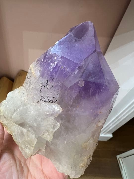 ボリビア産　紫水晶 アメジスト クラスター　636g 水晶　原石　自然石①