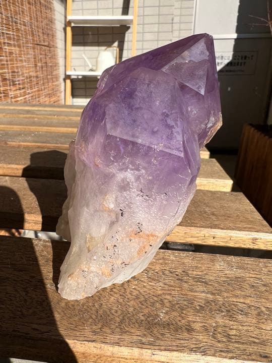 ボリビア産　紫水晶 アメジスト クラスター　636g 水晶　原石　自然石①