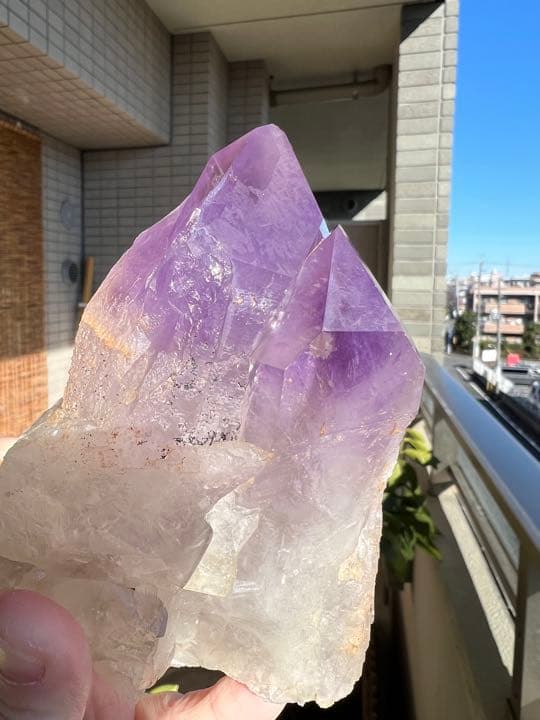 ボリビア産　紫水晶 アメジスト クラスター　636g 水晶　原石　自然石①