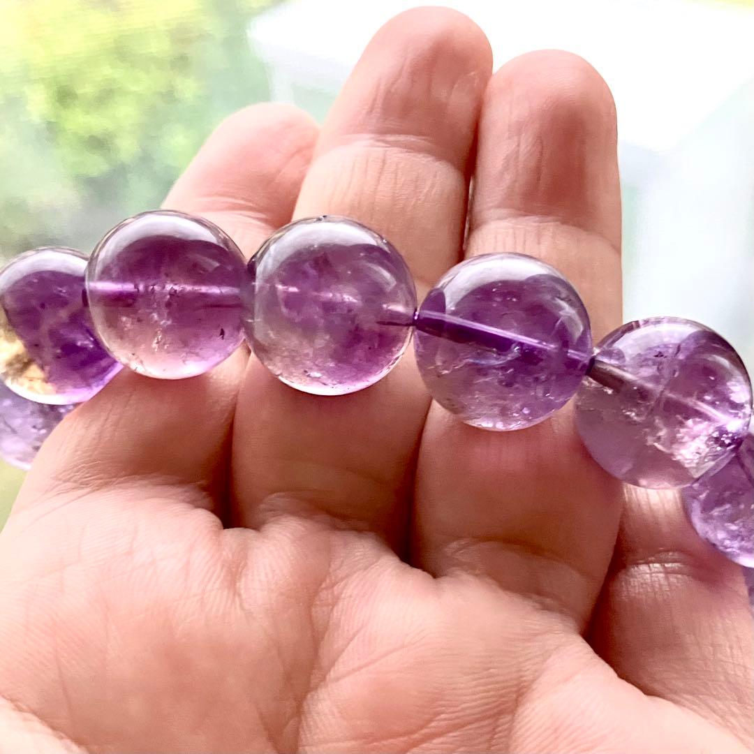 天然石 アメトリン 大玉 ブレスレット
