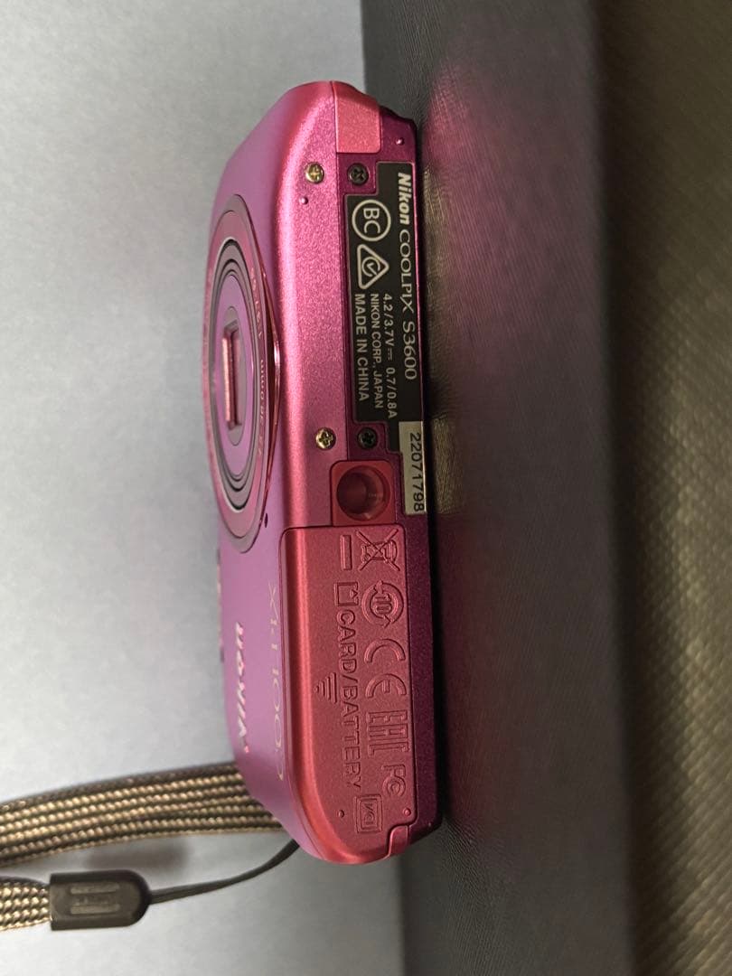 Nikon COOLPIX S3600 ピンク