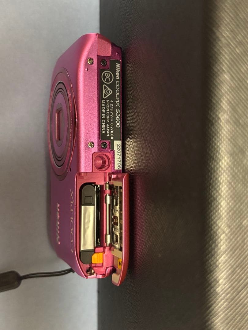 Nikon COOLPIX S3600 ピンク