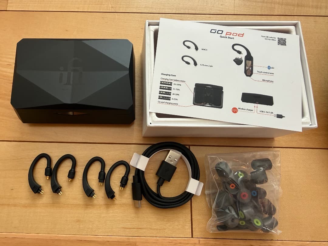 iFi GO pro + MACH60本体 + おまけでT2-2pinアダプタ