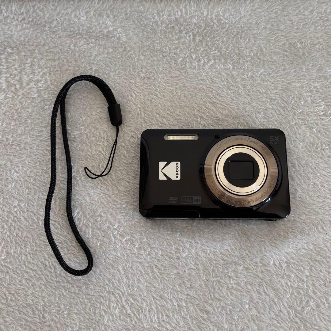 美品　KODAK PIXPRO FZ55 デジタルカメラ　コダック　コンデジ　黒