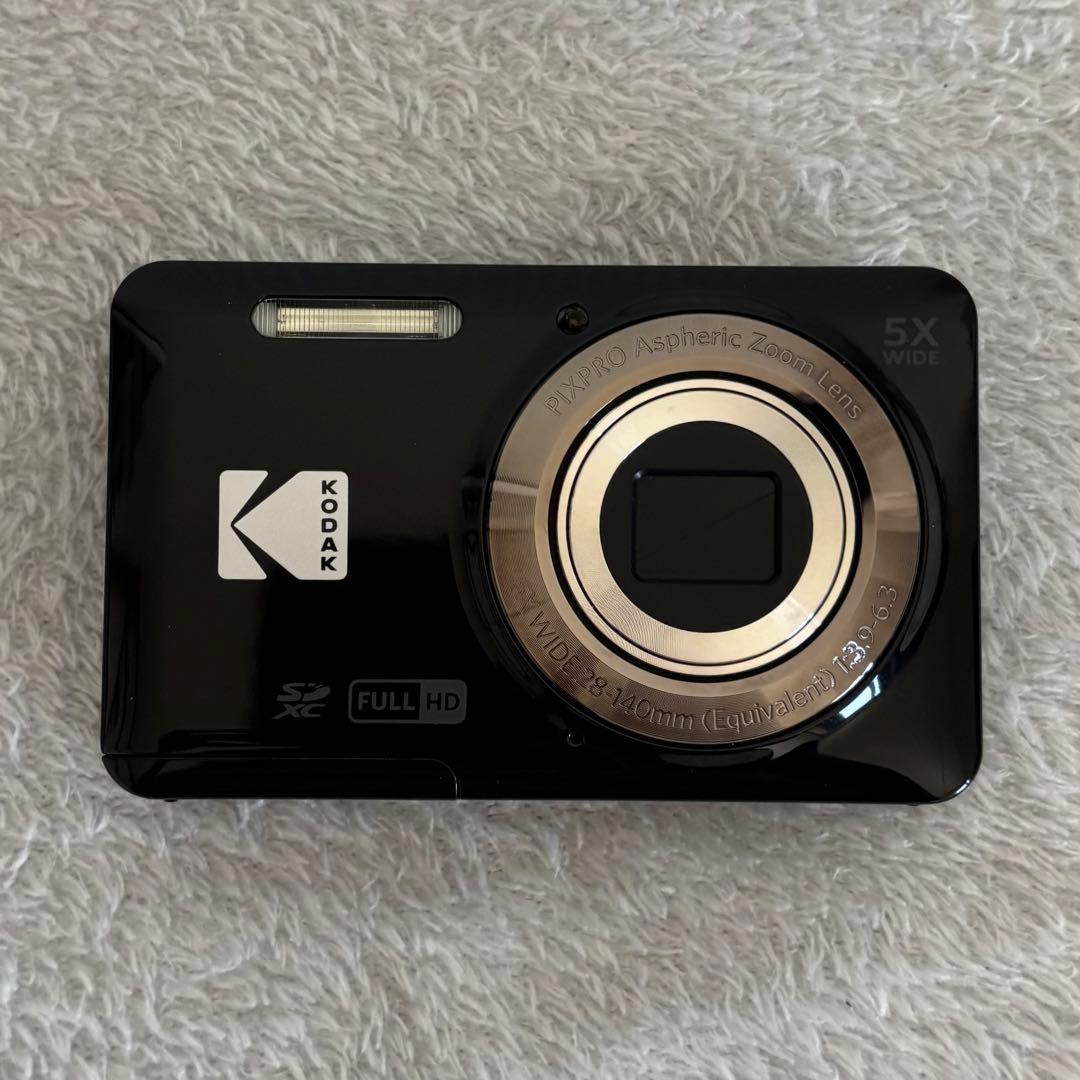 美品　KODAK PIXPRO FZ55 デジタルカメラ　コダック　コンデジ　黒