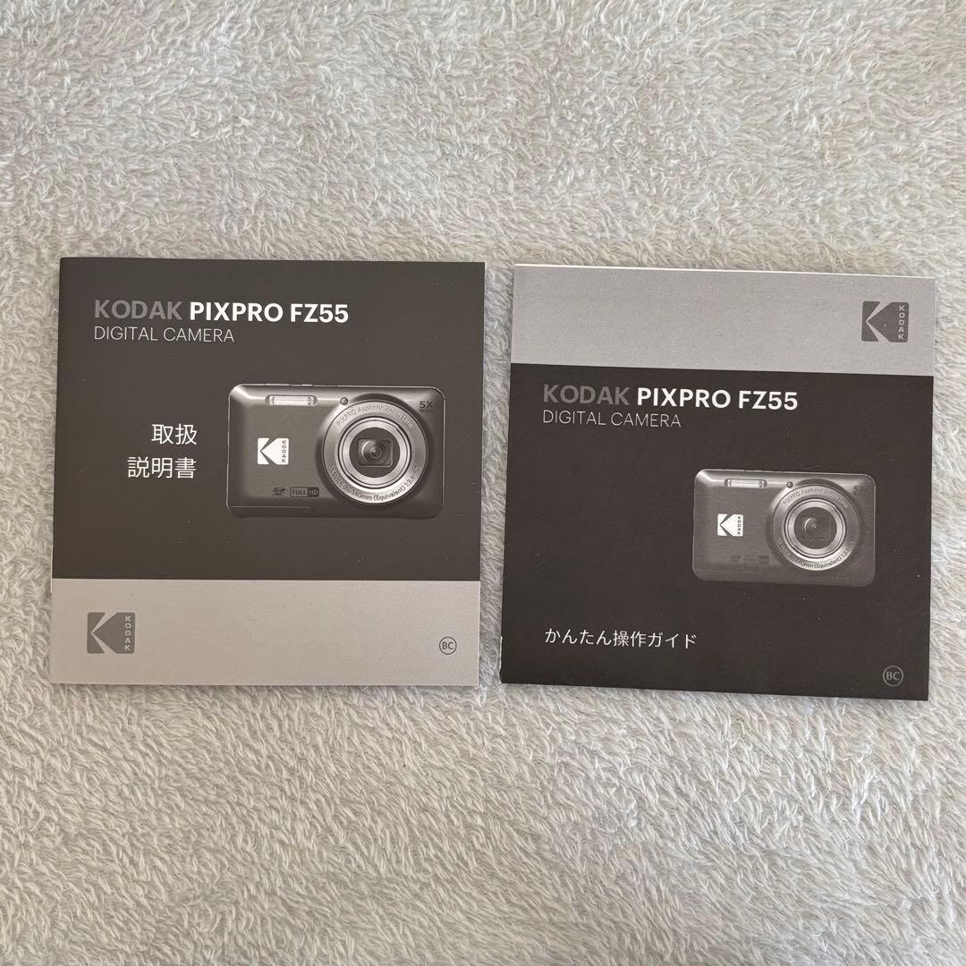 美品　KODAK PIXPRO FZ55 デジタルカメラ　コダック　コンデジ　黒