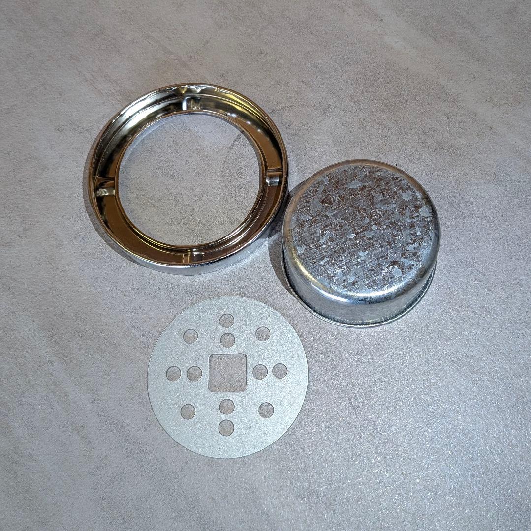 昭和レトロ 平成レトロ ブリキ ティン缶 灰皿＆ゴミ箱 スマイリー