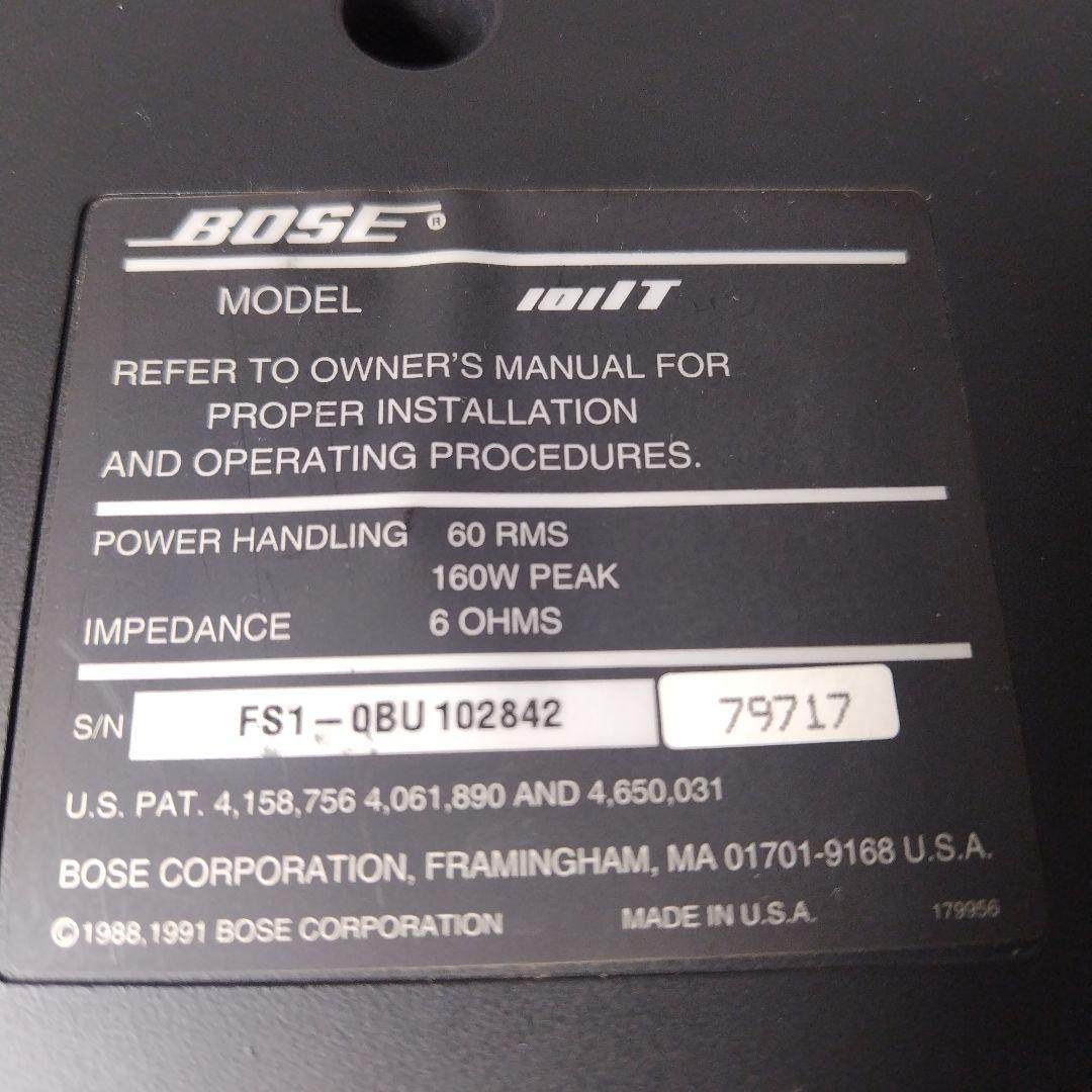 Bose 101IT コンパクトスピーカー　ジャンク