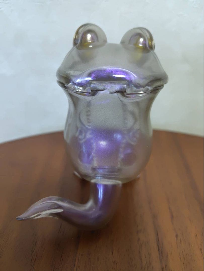 スカルチュラ 歩行食虫植物 ウツボカエル クリアパール金目/紫