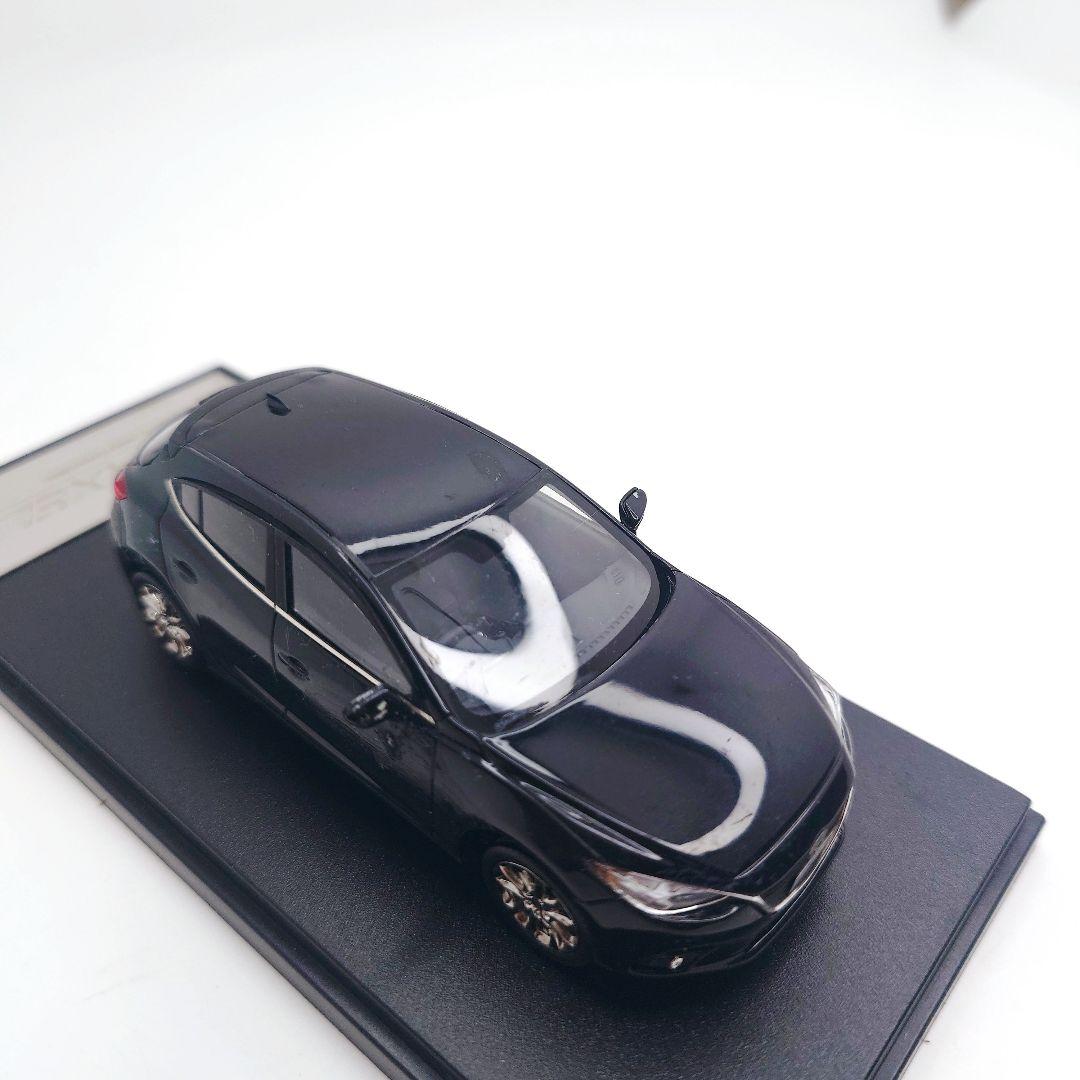 1/43　マツダ アクセラ ハッチバック　AXELA ブラック ミニカー