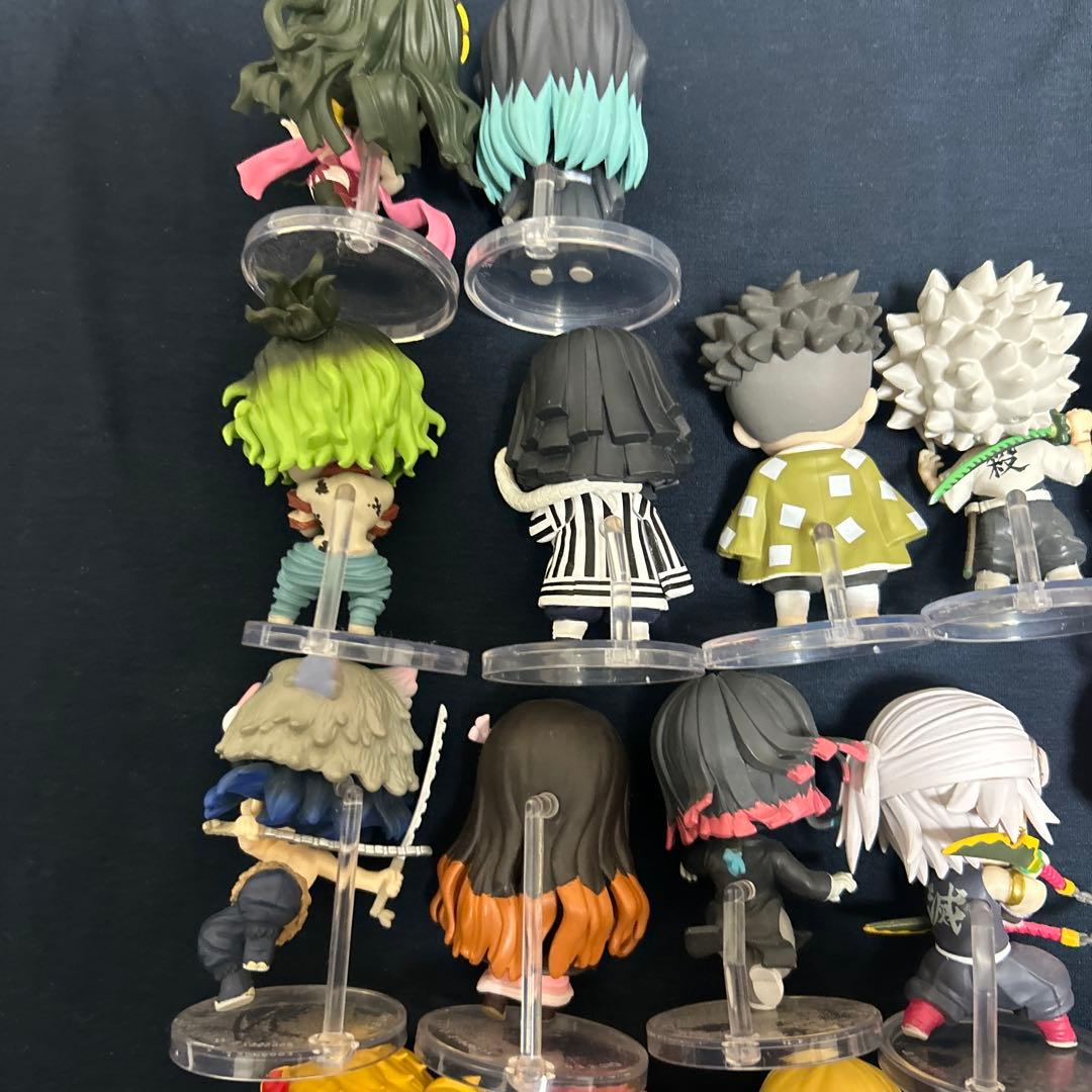 鬼滅の刃 ちまっ！きゃら 1〜6 セミコンプリート 計17体 フィギュア