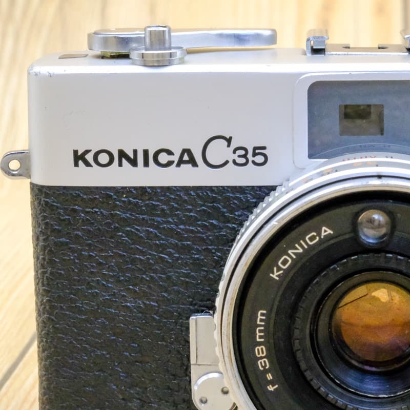 【整備品】レア　KONICA C35 コニカ シルバーカウンター　珍品