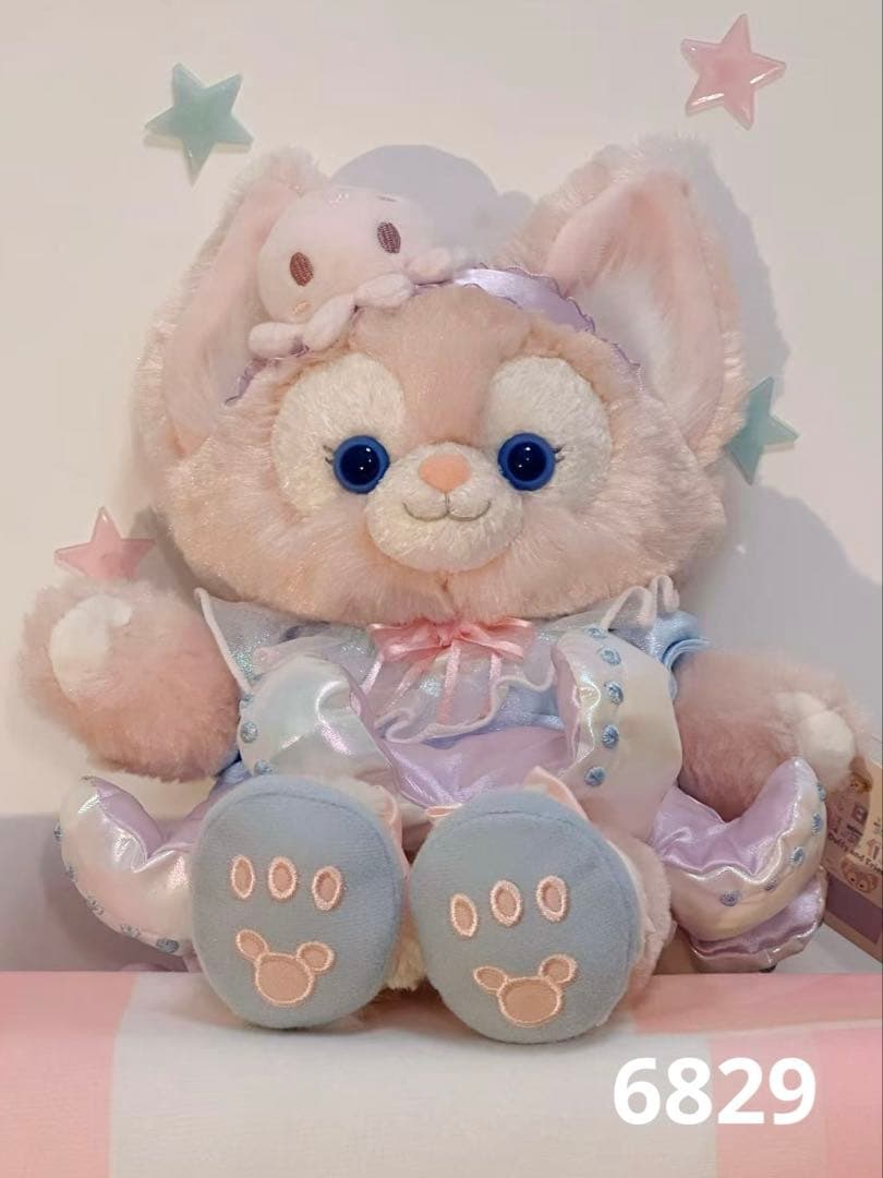 専用③お顔厳選　上海ディズニー　サマー　ダッフィー　SSぬいぐるみ5282