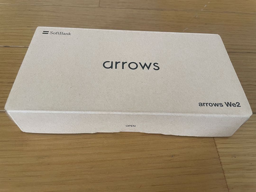 arrows We2 スマートホン本体 ミストホワイト SIMフリー 新品未使用