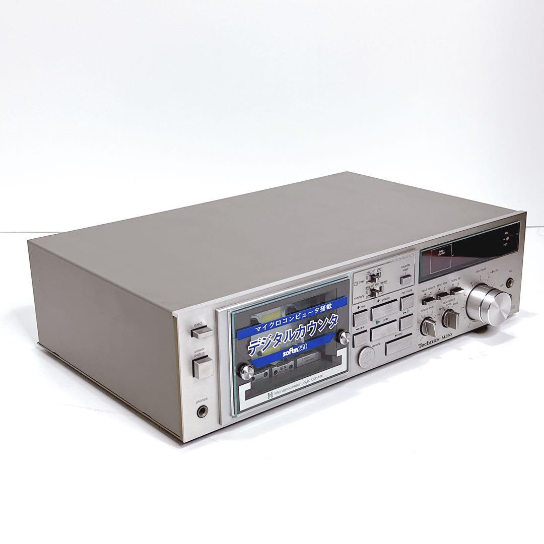 【外観 超美品】 Technics RS-M250 カセットデッキ　テクニクス