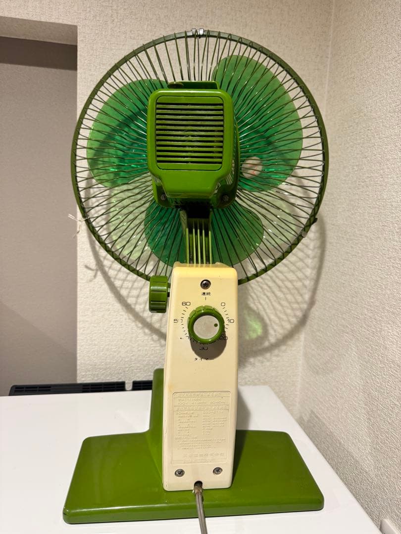 (21) 1977製 D30-GTG3 三菱上扇　扇風機 オレオレ ファン