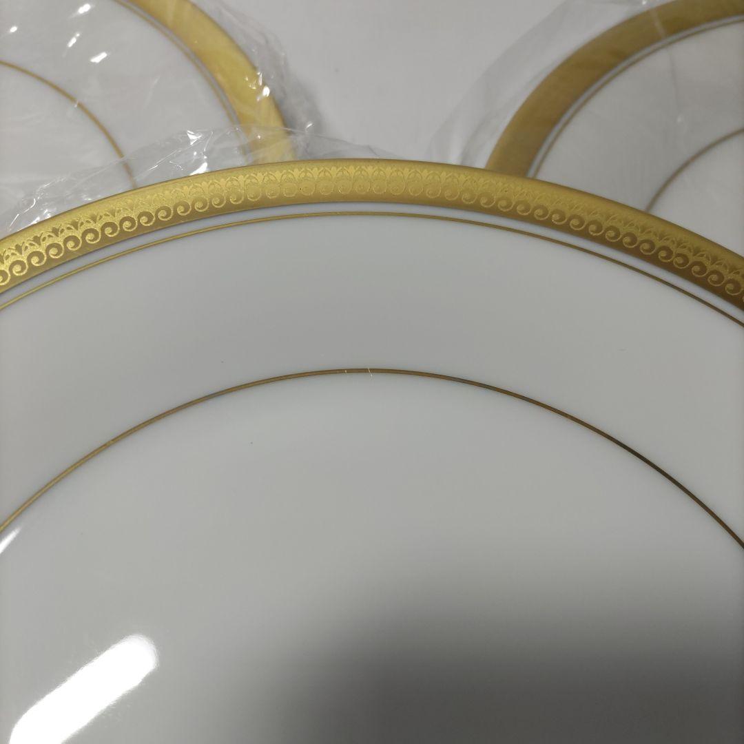 未使用品 ノリタケ BALMORAL バルモラル 金彩プレート6枚 21cm