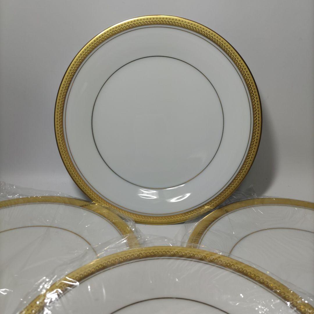 未使用品 ノリタケ BALMORAL バルモラル 金彩プレート6枚 21cm