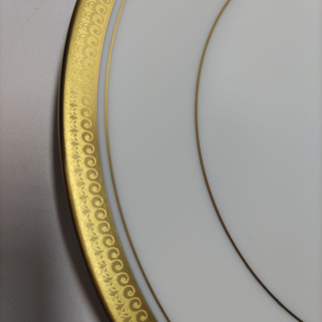 未使用品 ノリタケ BALMORAL バルモラル 金彩プレート6枚 21cm