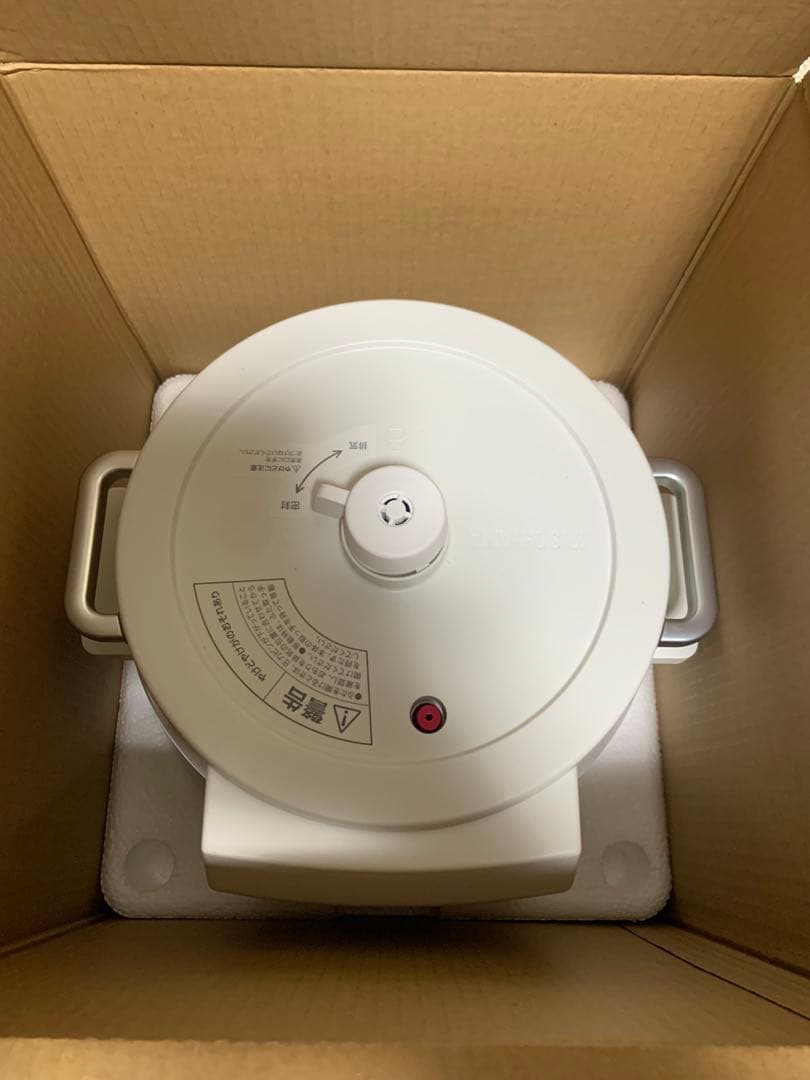 アイリスオーヤマ 電気圧力鍋 圧力鍋 2.2L ホワイト PC-MA2-W