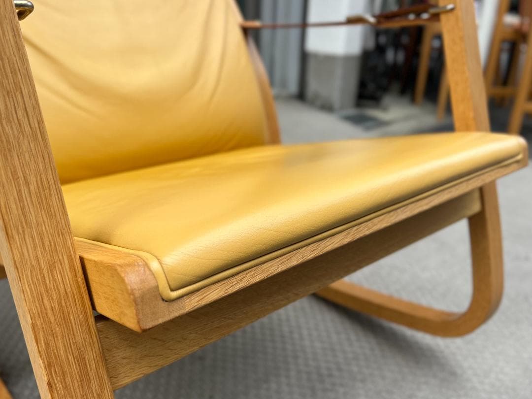 現行モデル☆CONDEHOUSE／カンディーハウス／ソリ／ロッキングチェア／本革