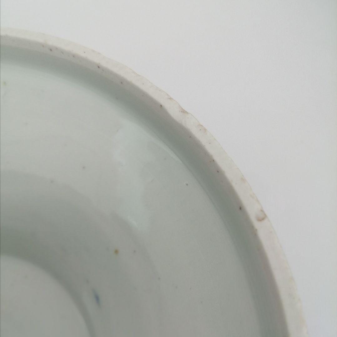 古伊万里　染付　南天文様　食籠　蓋物