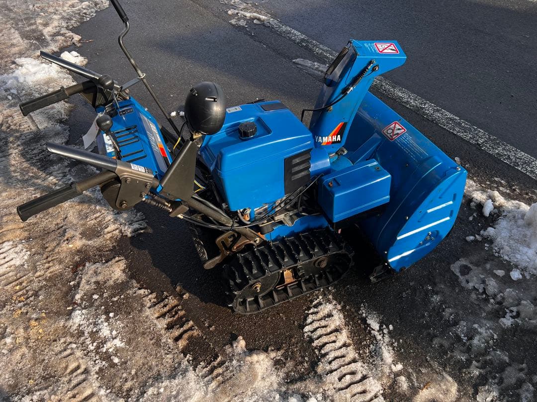 ②YAMAHA 除雪機 YSM870 セル始動可 動作確認済み