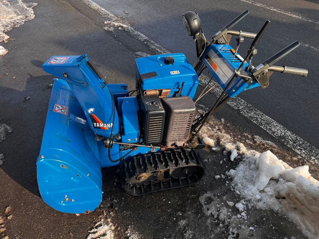 ②YAMAHA 除雪機 YSM870 セル始動可 動作確認済み