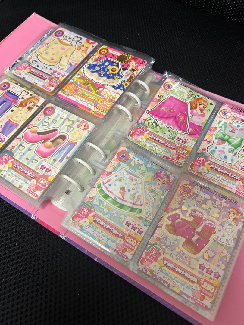 アイカツ まとめ売り 88枚 バインダー付き 23コーデ