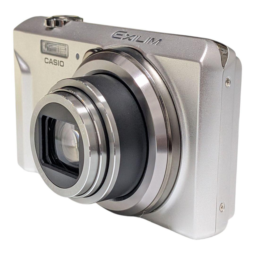完動品 カシオ エクシリム EX-ZS160 デジカメ シルバー 美品 人気