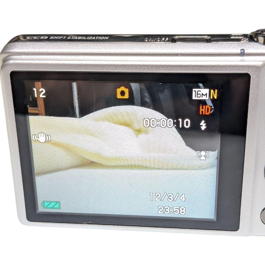 完動品 カシオ エクシリム EX-ZS160 デジカメ シルバー 美品 人気