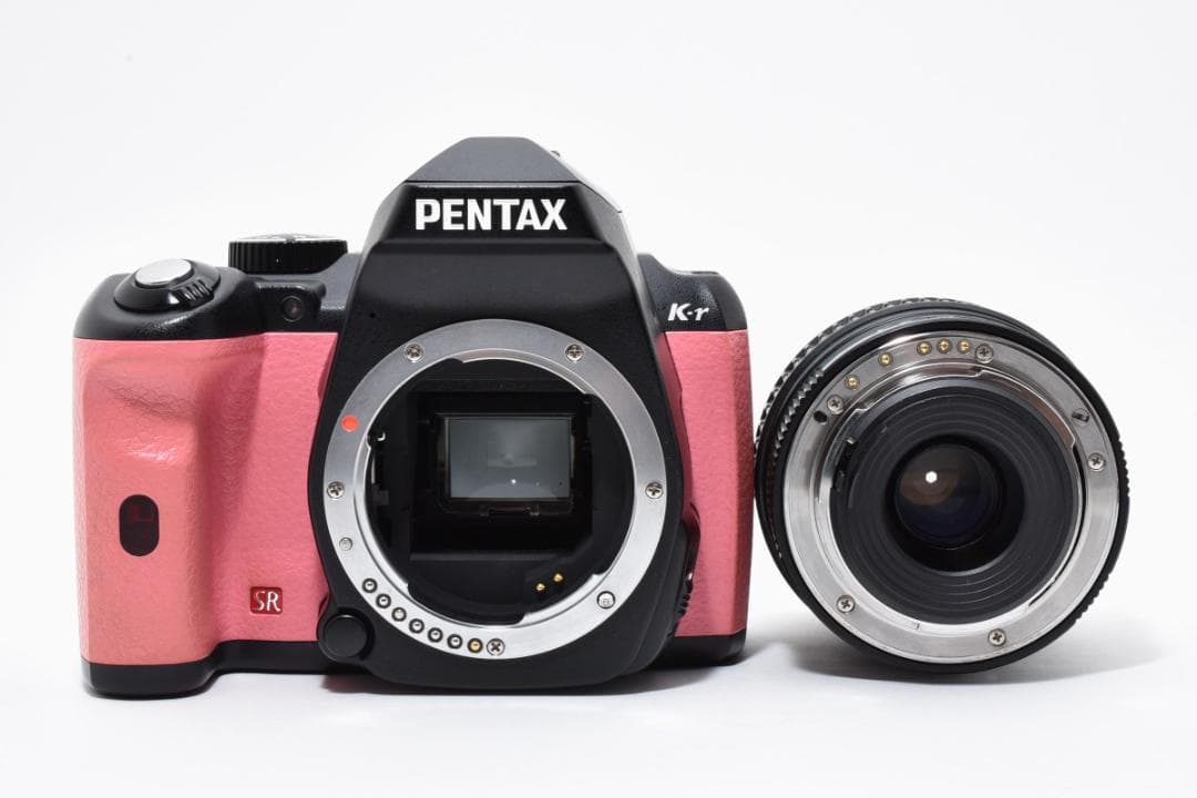 希少カラー❤️PENTAX K-r ピンク×ブラック スマホ転送✨初心者即撮影OK