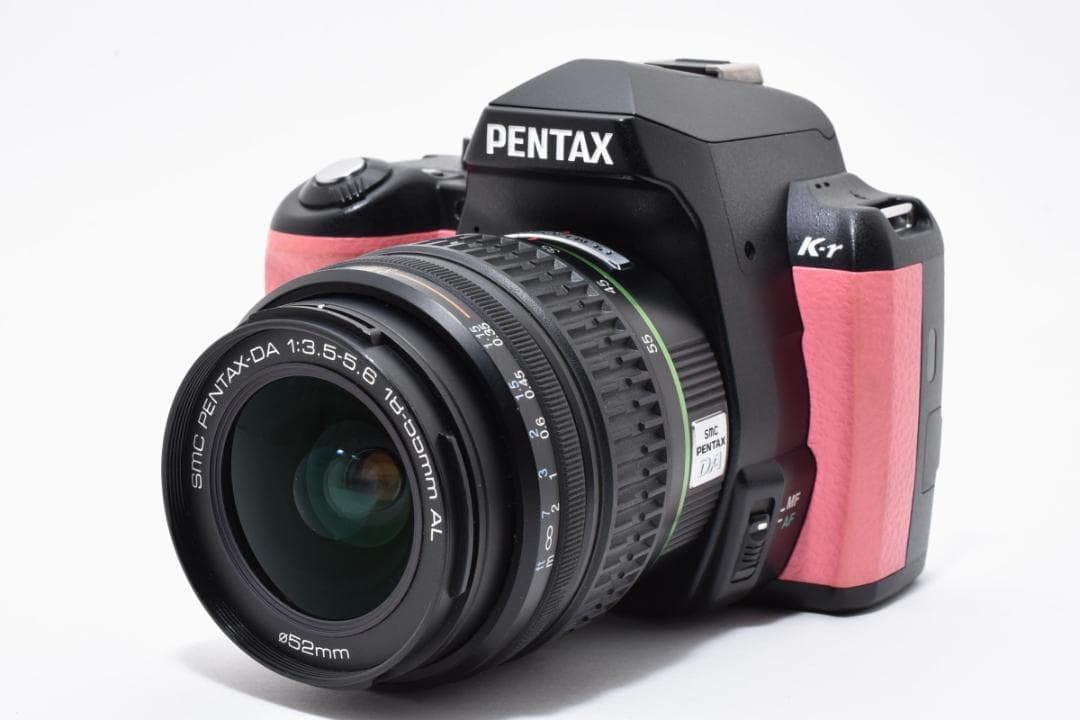 希少カラー❤️PENTAX K-r ピンク×ブラック スマホ転送✨初心者即撮影OK