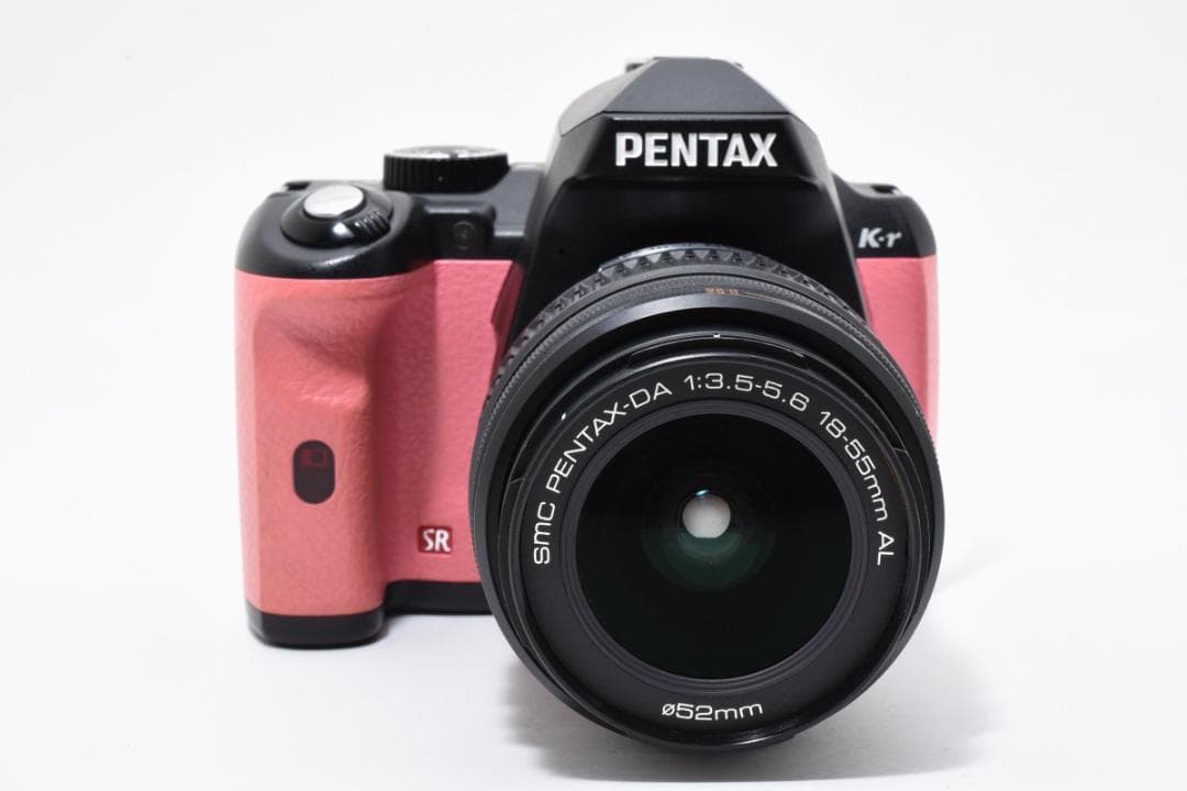 希少カラー❤️PENTAX K-r ピンク×ブラック スマホ転送✨初心者即撮影OK